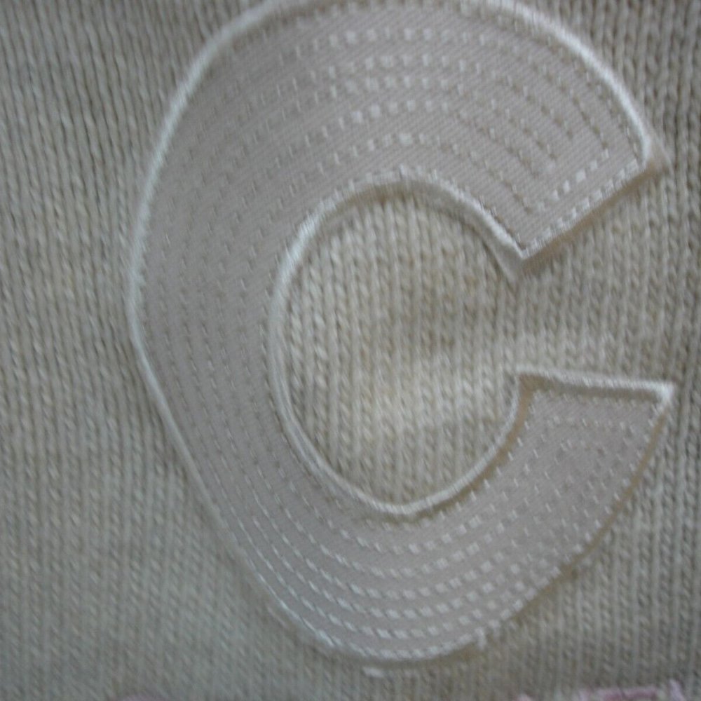 LITTLE GIRLS "C COURTNEY" BY RED ENVELOPE PULLOVER SWEATER SIZE 6/7 BEIGE